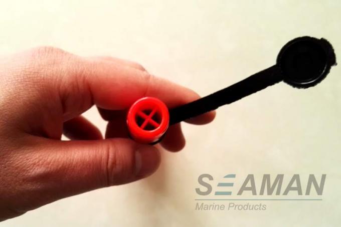 Boating Life Jackets TPU Oral Inflation Tube With Cap & Inside Pressure