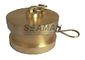 Instanteneous / Storz / NST Brass Fire Hose Blanking Cap With Chain