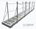 CCS Aluminium Wharf Ladder With Hand Rails &amp; Socket For Dock , Port
