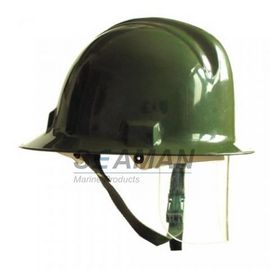 Custom Marine Fire Fighting Helmet / Firefighter Rescue Helmet With Face Mask