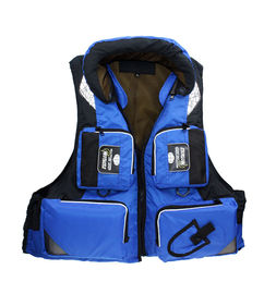 Nylon Lifesaving Waterproof Water Sport Life Jacket Blue Fishing Life Vest For Kids