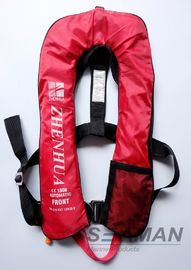 EN ISO12402-3 CE 150N Inflatable Adult Life Jacket Vest With Safety Harness &amp; Lifeline