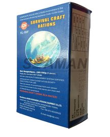 SOLAS CCS Inflatable Life Raft Emergency Survival Food Ration 5 Years Shelf Life 500g