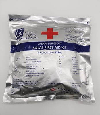 Lloyd's Register Approval First Aid Kit SOLAS For Survival Crafts and Rescue Boats