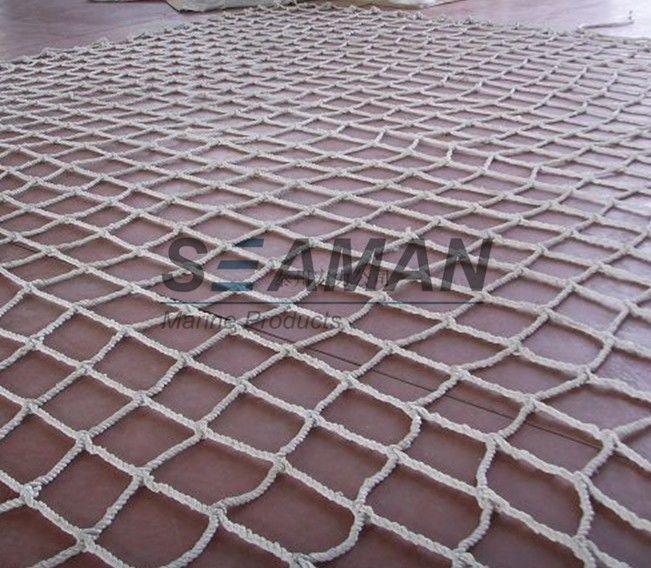 PP Nylon Polyester White Color Gangway Safety Net 5m X 10m IMPA CODE PP Nylon Polyester White Color Gangway Safety Net 5m X 10m IMPA CODE