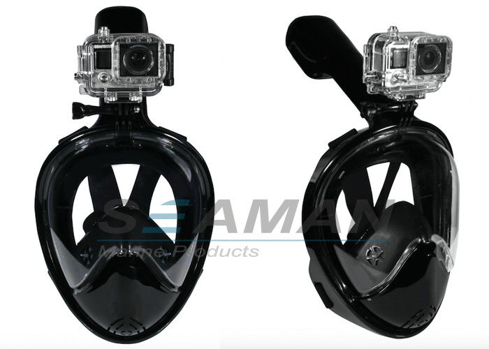 180 ° open view Full Face Free Breathing Snorkel Mask with Tubeless