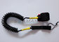 BASF urethane Premium Coiled SUP Leash For Paddleboard &amp; Surfboards with Double S S Swivels and Trip