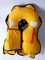 150N EN / ISO Automatic Inflatable Life Jackets 210D Nylon TPU Single Air Chamber