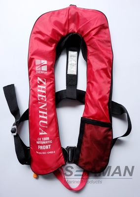 ZHENHUA 150N Inflatable Life Jacket ISO12402-3 Lloyd's Register CE Certificate