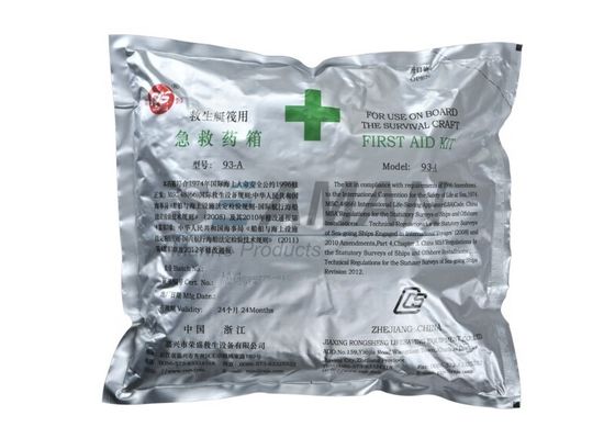 SOLAS LR CCS Rongsheng First Aid Kits For Liferaft Lifeboat