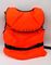 Orange Color Nylon Water Sport Life Jacket 100N Boat Flotation Life vest