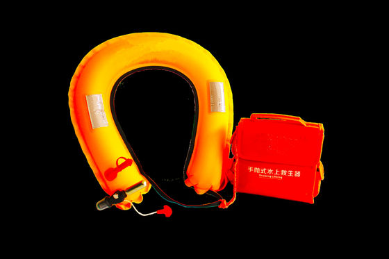 Hand throw Water Rescue Device Line Throw Inflatable Lifering