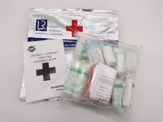Lloyd's Register Approval First Aid Kit SOLAS For Survival Crafts and Rescue Boats