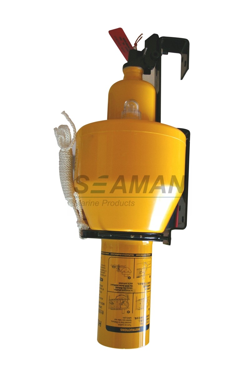Plastic CCS / MED Lifebuoy Ring Self - Igniting Light Self - Activating ...